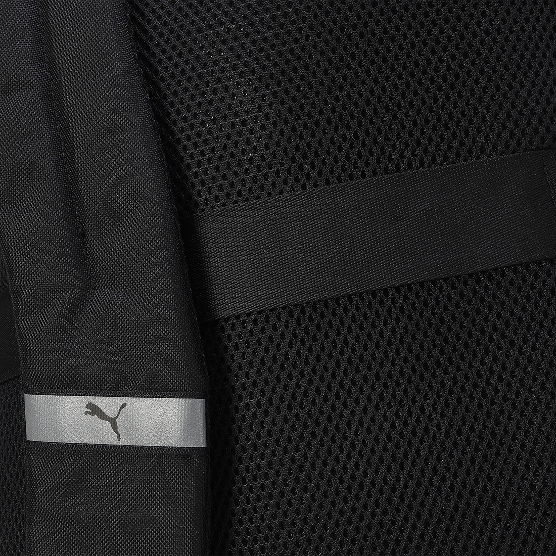 PUMA Unisex Embossed Black Backpack